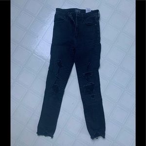 Black Abercrombie and Fitch jeans!